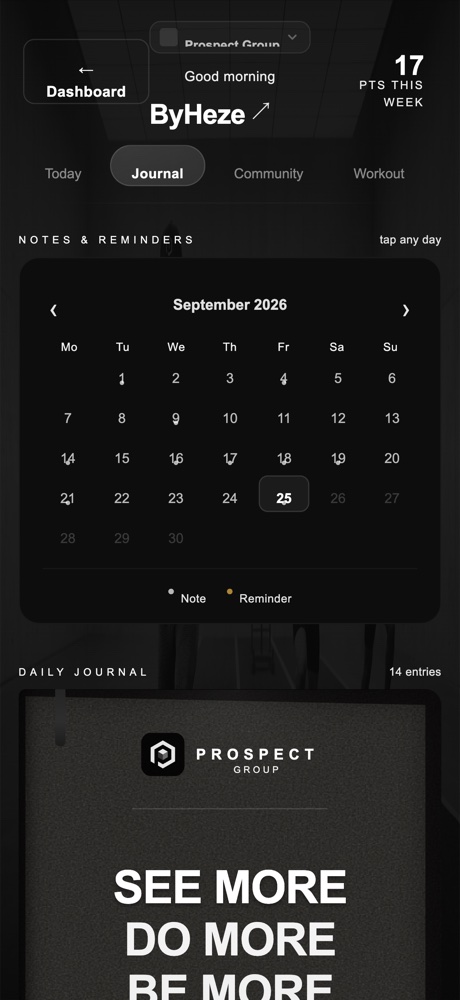 Wellness: Journal